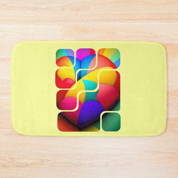 Item preview, Colorful Hearts Separated designed and sold by Sarah  English.