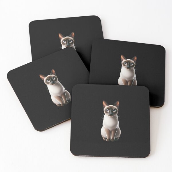 Artikelvorschau, Verspielte siamesische Katzenhemd für Katze entworfen und verkauft von IKOK.