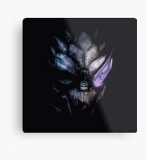 Garrus Vakarian Polygon Metalldruck