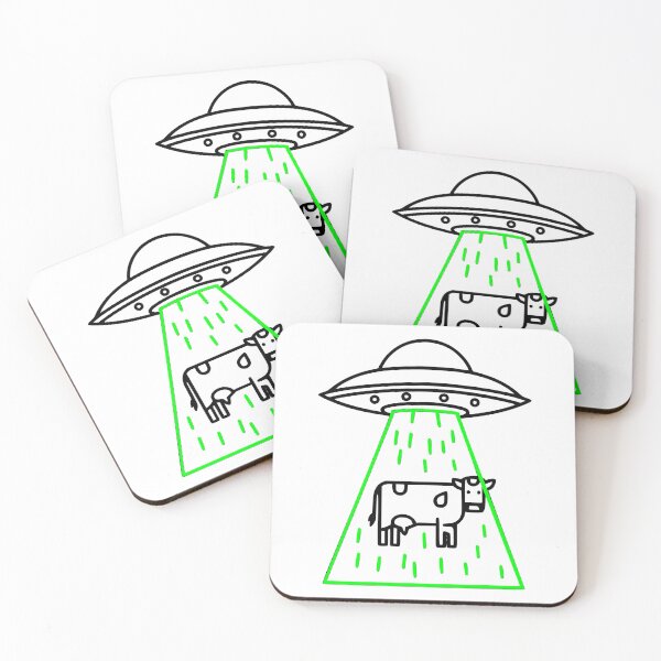 Item preview, UFO Captures Cow designed and sold by alacaz.