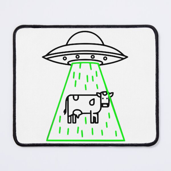 Item preview, UFO Captures Cow designed and sold by alacaz.