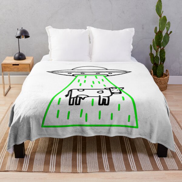 Item preview, UFO Captures Cow designed and sold by alacaz.