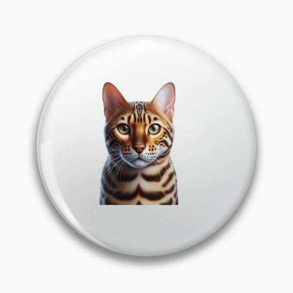 Item preview, Bengal Cat Face Tee - Lover Apparel designed and sold by IKOK.
