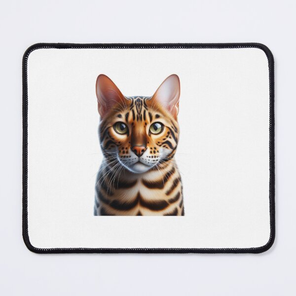Item preview, Bengal Cat Face Tee - Lover Apparel designed and sold by IKOK.