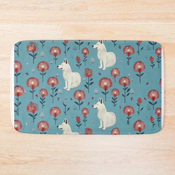Item preview, White Swiss Shepherd Pattern designed and sold by Blue Horse Photo Magic.