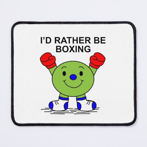 Item preview, Mr Men I'd rather be boxing designed and sold by Scat the cat.