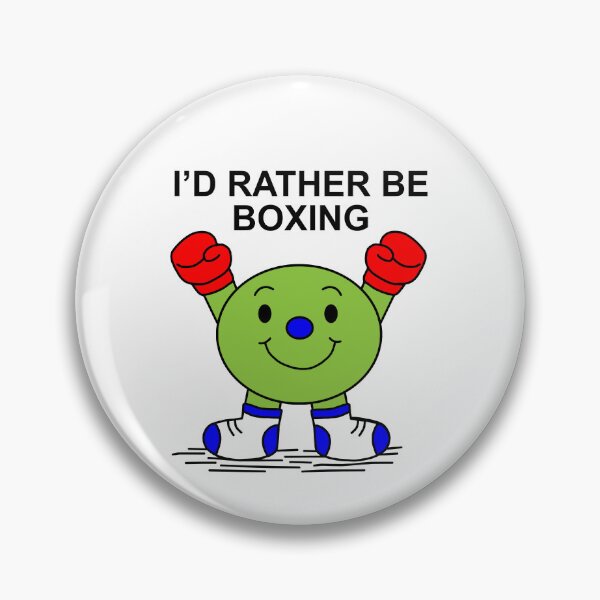 Item preview, Mr Men I'd rather be boxing designed and sold by Scat the cat.