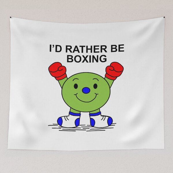 Item preview, Mr Men I'd rather be boxing designed and sold by Scat the cat.