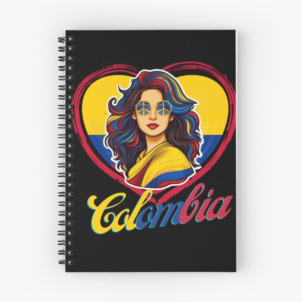 Item preview, Girl Messy Hair Colombia Pride designed and sold by EULALIA Twarog.