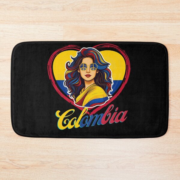 Item preview, Girl Messy Hair Colombia Pride designed and sold by EULALIA Twarog.
