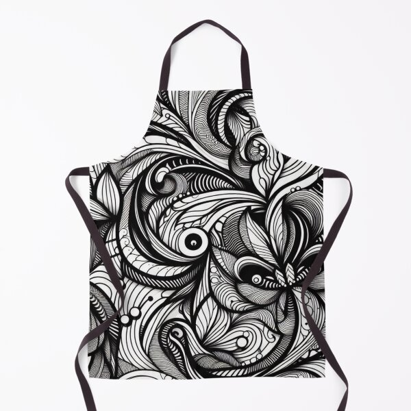 Item preview, Black and White Fabric Pattern designed and sold by Rui Fernandes.
