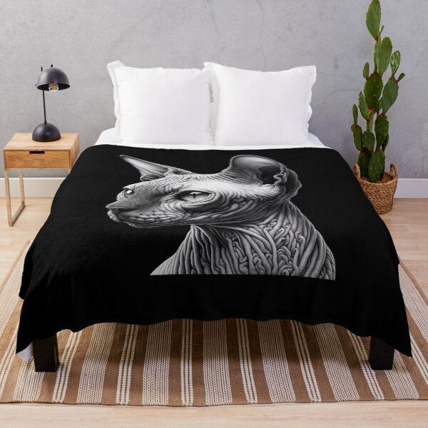 Item preview, Sphynx Cat Lover Shirt - Bald Design Tee designed and sold by IKOK.