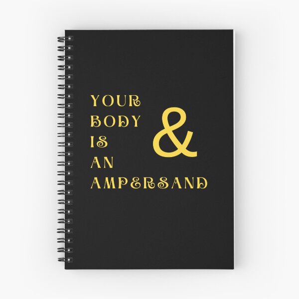 Item preview, Your Body is an Ampersand designed and sold by Devon Spier.