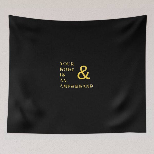 Item preview, Your Body is an Ampersand designed and sold by Devon Spier.