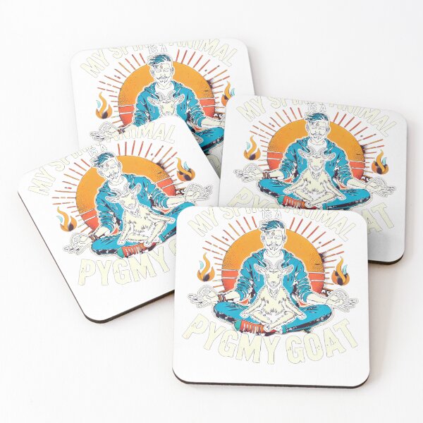 Item preview, My Spirit Animal is a Pygmy Goat Meditating designed and sold by smc1059.