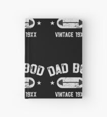 Vati-Bod - Vintages lustiges Trainings-Hemd Vatertag Geschenk Notizbuch