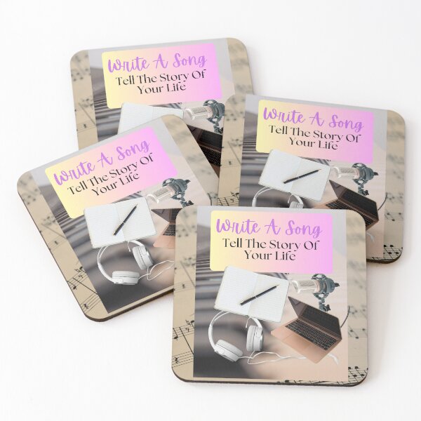 Item preview, Write A Song, Tell The Story Of Your Life designed and sold by BrightrDayMusicArt.