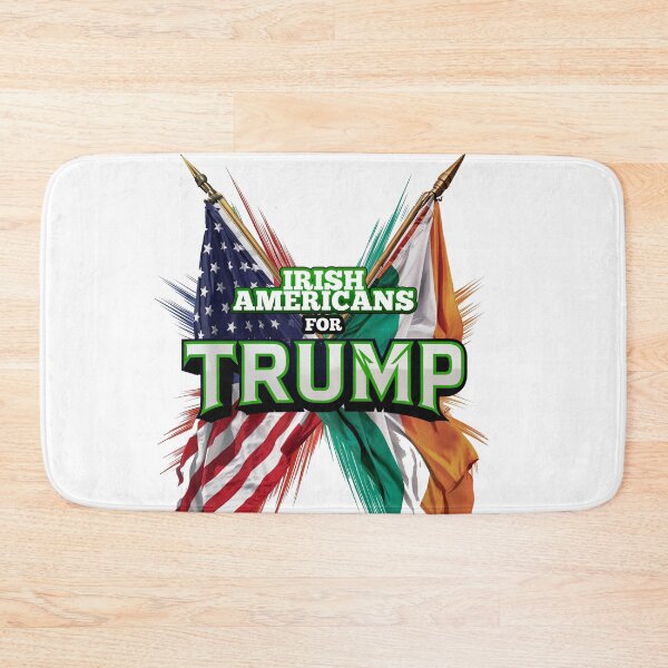 Item preview, Irish Americans for Trump. Donald Trump Supporters Design designed and sold by REAL IRISH GIFTS.