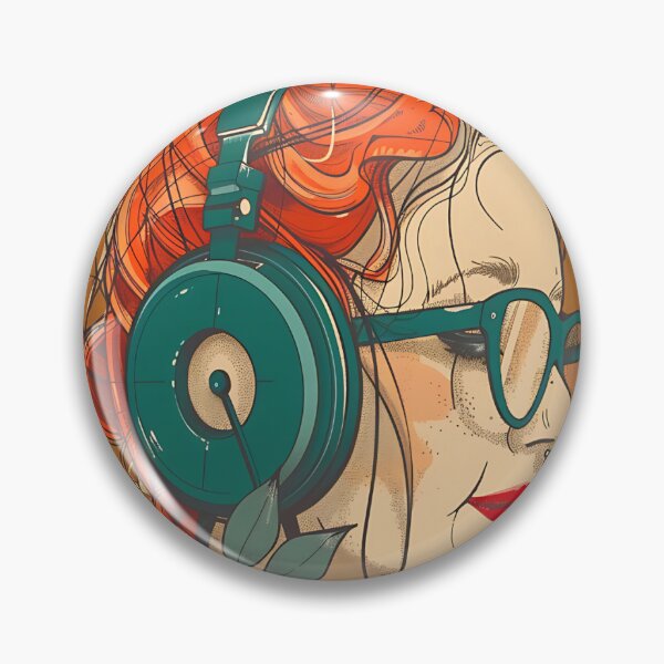 Item preview, Vintage Style Phone Case - Girl with Headphones Unique Retro Design designed and sold by Dimitrispoli.