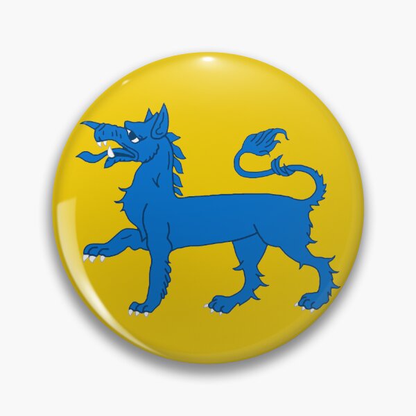 Item preview, SCA Kingdom of the East Populace Badge designed and sold by RedTansy.