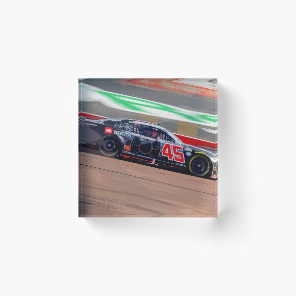 Item preview, Tyler Reddick racing his Nascar Cup Car at Phoenix Speedway watercolor designed and sold by Rodissimus1984.