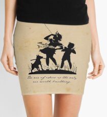 Edith Wharton - Air of Ideas Mini Skirt