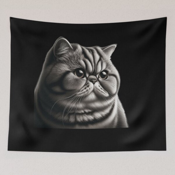 Item preview, Exotic Shorthair Cat Tee - Chubby designed and sold by IKOK.