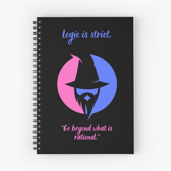 Item preview, Logic is strict. GO BEYOND WHAT IS RATIONAL. designed and sold by RED-MOUSE.