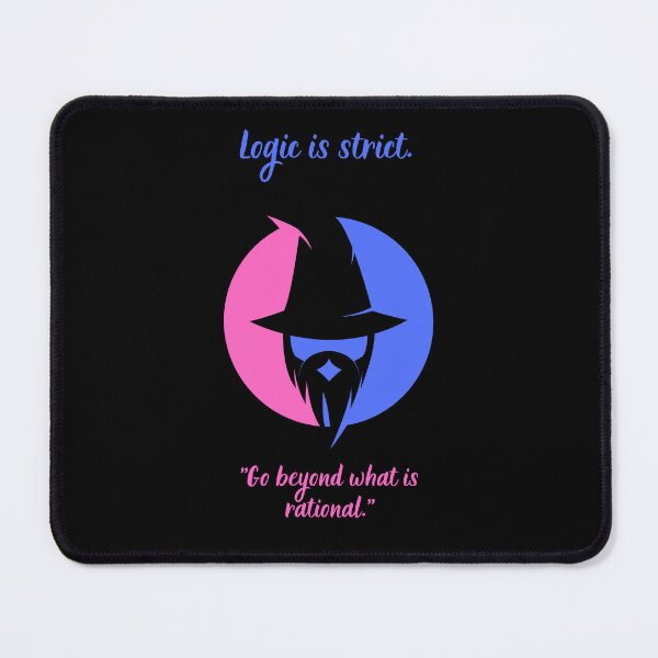 Item preview, Logic is strict. GO BEYOND WHAT IS RATIONAL. designed and sold by RED-MOUSE.