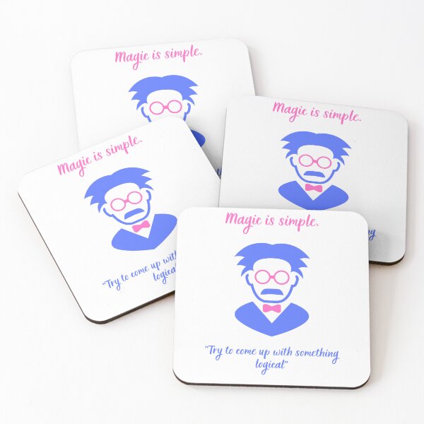Item preview, Magic is simple... TRY LOGICAL. designed and sold by RED-MOUSE.