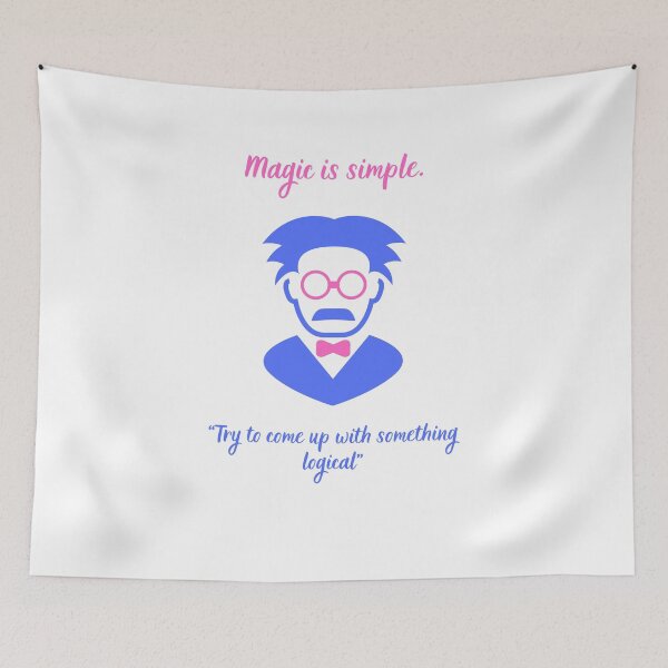 Item preview, Magic is simple... TRY LOGICAL. designed and sold by RED-MOUSE.