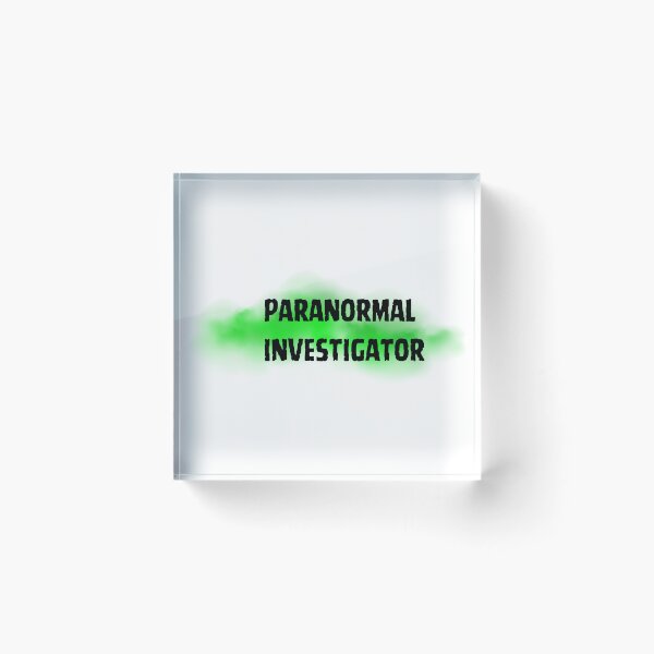 Item preview, Paranormal investigator designed and sold by RadGhostKitty.
