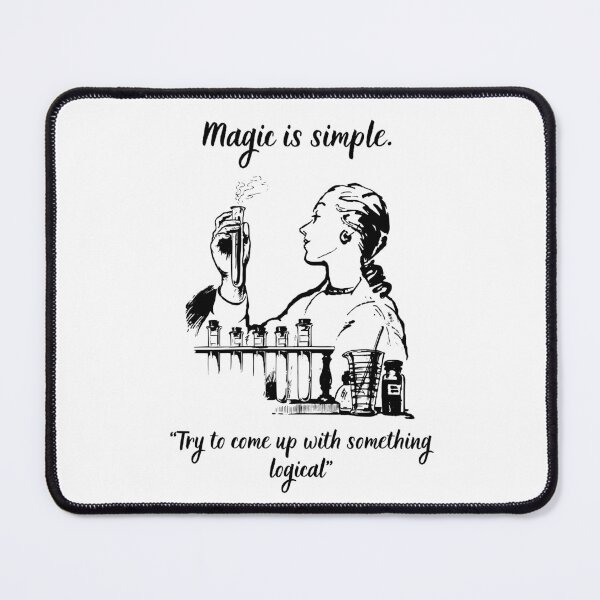 Item preview, Magic is simple... TRY LOGICAL. designed and sold by RED-MOUSE.