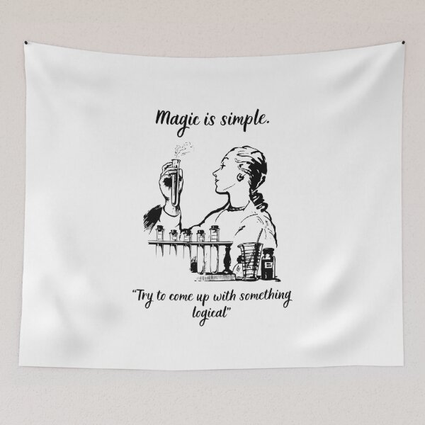 Item preview, Magic is simple... TRY LOGICAL. designed and sold by RED-MOUSE.