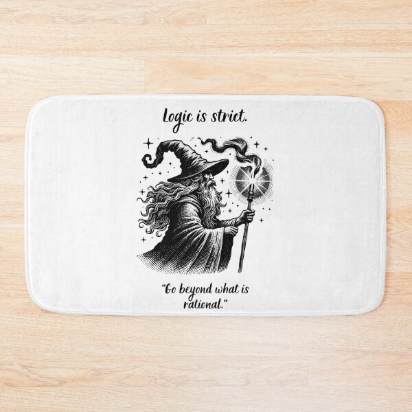 Item preview, Logic is strict. GO BEYOND WHAT IS RATIONAL. designed and sold by RED-MOUSE.