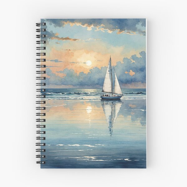 Item preview, Sailboat Watercolor designed and sold by Maria Dryfhout.