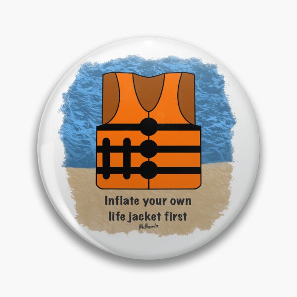 Item preview, Inflate Your Own Life Jacket First designed and sold by HouseOfMxTakes.