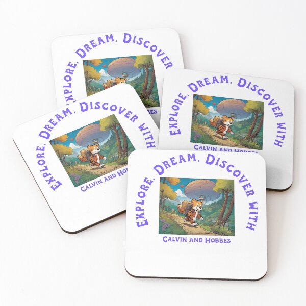Item preview, Explore, Dream, Discover with Calvin and Hobbes designed and sold by PrintPopTees.