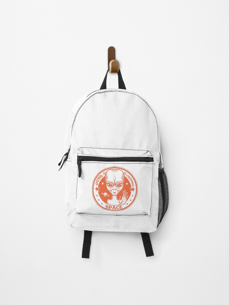 Thumbnail 1 of 3, Backpack, Orange Alien designed and sold by OUSSCOSMOS.