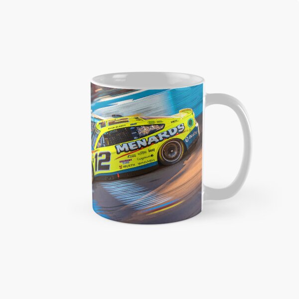 Item preview, Ryan Blaney vs Ross Chastain racing their Nascar Cup Cars at Phoenix Speedway abstract designed and sold by Rodissimus1984.