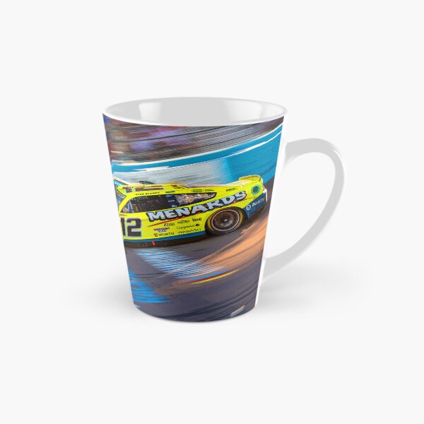 Item preview, Ryan Blaney vs Ross Chastain racing their Nascar Cup Cars at Phoenix Speedway abstract designed and sold by Rodissimus1984.