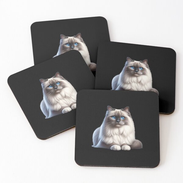 Item preview, Birman Cat Tee - Stylish Feline Apparel designed and sold by IKOK.