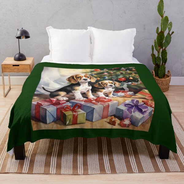 Item preview, Christmas Beagle Puppies designed and sold by Samuelsboro.