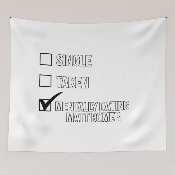 Item preview, Single, Taken, Mentally Dating Matt Bomer designed and sold by deluluhaze.