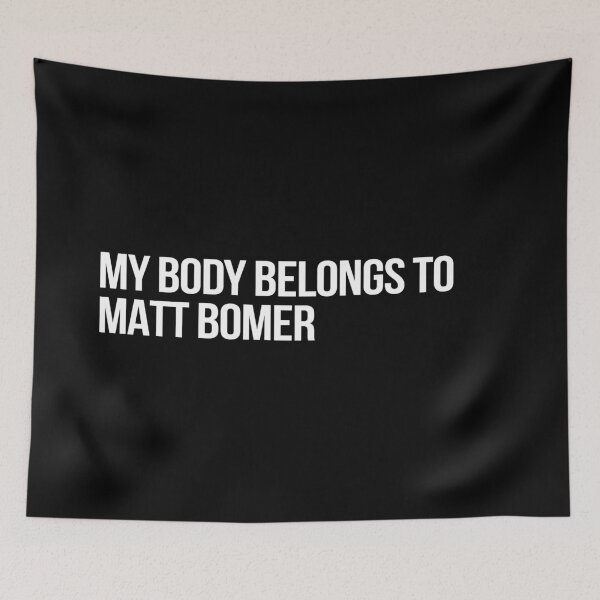 Item preview, My Body Belongs to Matt Bomer designed and sold by deluluhaze.
