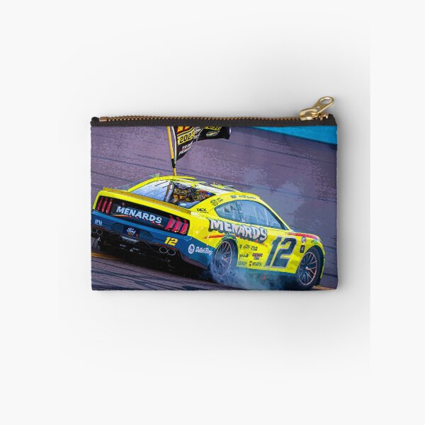 Item preview, Ryan Blaney celebrating by doing donuts in his 2023 Nascar Cup Car abstract designed and sold by Rodissimus1984.