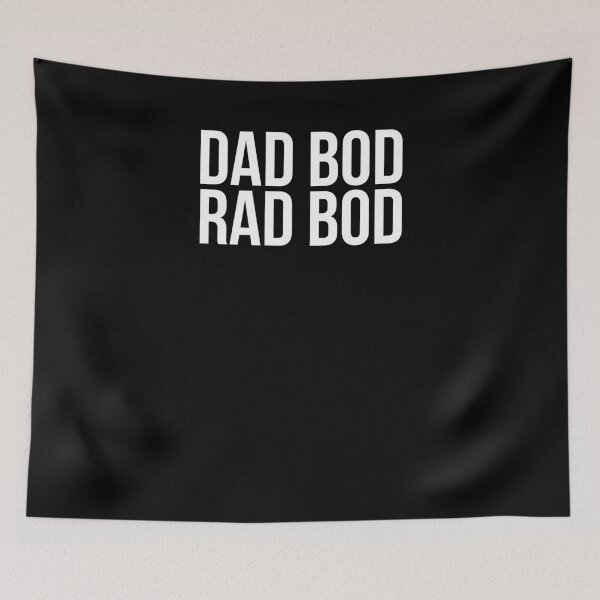 Item preview, Dad Bod Rad Bod - Funny Gym Shirt Father's Day Gift designed and sold by 14thFloor.