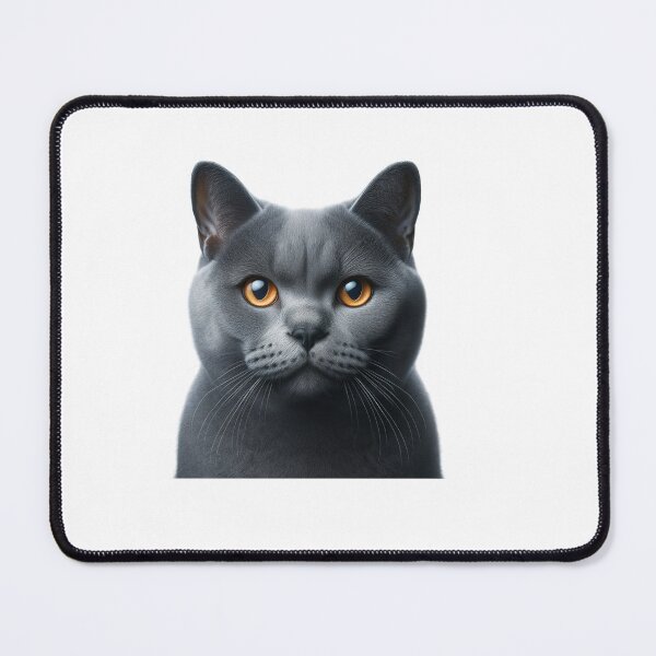 Item preview, Chartreux Cat Tee - French Breed Shirt designed and sold by IKOK.