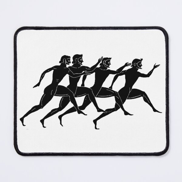 Item preview, Ancient Greek Runners Running. designed and sold by worldways.