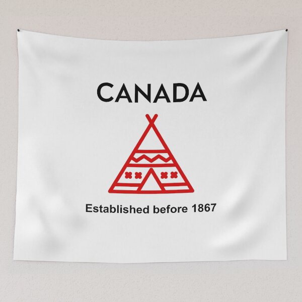 Item preview, Canada Established Before 1867 Silhouette Light-Color designed and sold by TinyStarCanada.